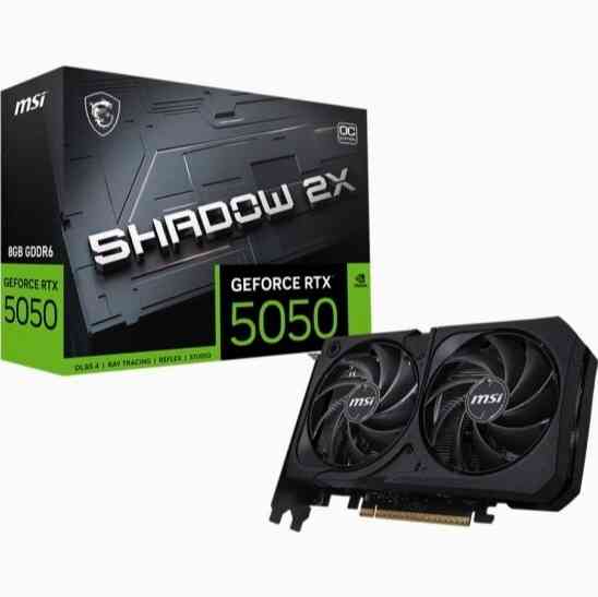 Видеокарта Msi Geforce Rtx 5050 Shadow 2x Oc 8g (арт-3769) Макеевка