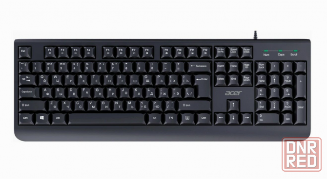Клавиатура Acer Okw400, проводная, Usb, черный (Zl. Kbdee.01c) (арт-3474) Макеевка - изображение 1
