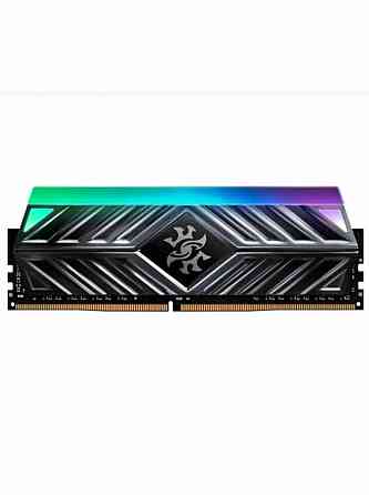 Оперативная память Dimm Adata 8gb Ddr4 3200 Xpg Spectrix D41 Rgb Grey Gaming Memory Ax4u32008g16a-St Макеевка