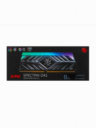 Оперативная память Dimm Adata 8gb Ddr4 3200 Xpg Spectrix D41 Rgb Grey Gaming Memory Ax4u32008g16a-St Макеевка