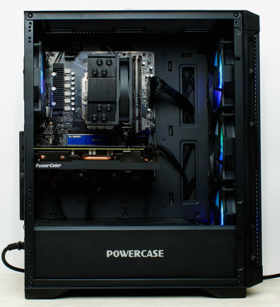 Игровой компьютер Byte-Midnightrusher| Amd Ryzen 5 8400f (6ядер/12потоков) | 700w | Ssd M.2 1 тб | 1 Макеевка