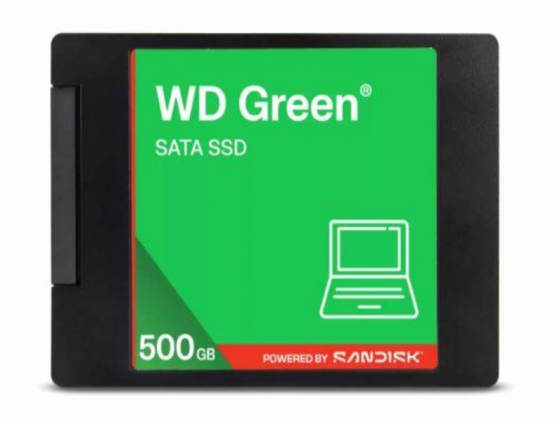 Твердотельный накопитель Ssd Wd Green Wds500g5g0a 500gb, 2.5", Sata Iii, R/W - 545/510 Mb/S 3d-Nand Донецк