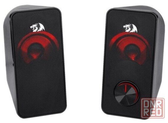 Колонки 2.0 Redragon Stentor черный (77600) (арт-1536) Донецк - изображение 3