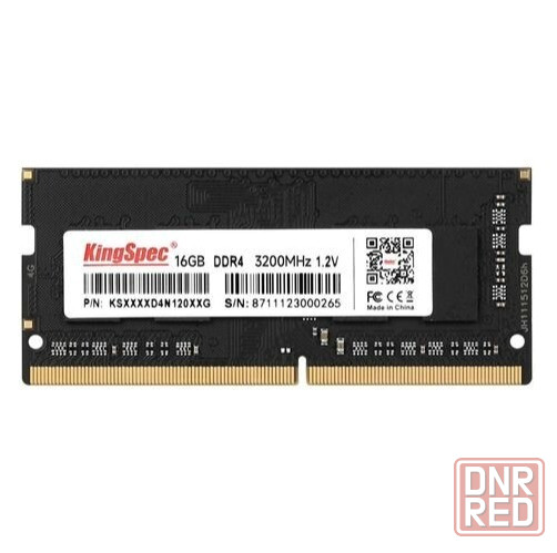 Оперативная память Kingspec Ks3200d4n12016g Ddr4 - 1x 16гб 3200мгц, для ноутбуков (So-Dimm), Ret (ар Макеевка - изображение 1