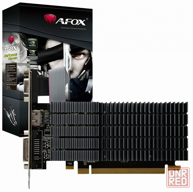 Видеокарта Afox Geforce 210 1 гб (Af210-1024d2lg2) (арт-8410) Макеевка - изображение 1