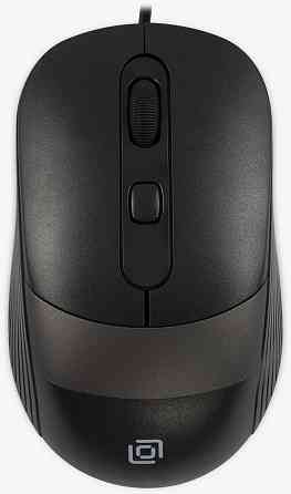 Мышь оклик 310m черный/серый оптическая (2400dpi) Usb для ноутбука (4but) (арт-8425) Донецк