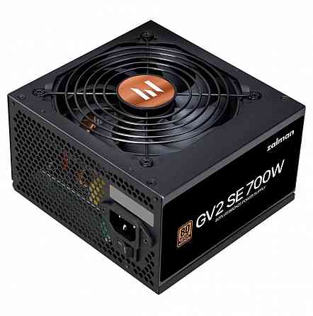 Блок питания Zalman Zm700-Gv2se 700 вт, 80 Plus Bronze, 120 мм, немодульный, черный (арт-9541) Макеевка
