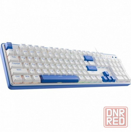 Клавиатура Redragon Faye Pro Ru, Rgb, белый-синий (72257) (арт-2975) Макеевка - изображение 2