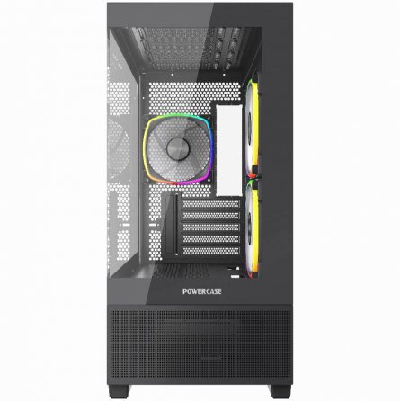 Компьютерный корпус Powercase Vision Micro M3b Tg Argb Black (Cvmmb-A3) (арт-7647) Макеевка