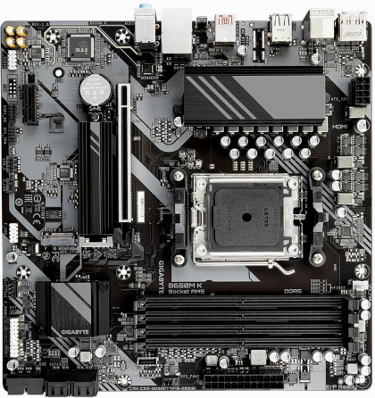 Материнская плата Gigabyte B650m K Am5, Micro-Atx (арт-3625) Макеевка