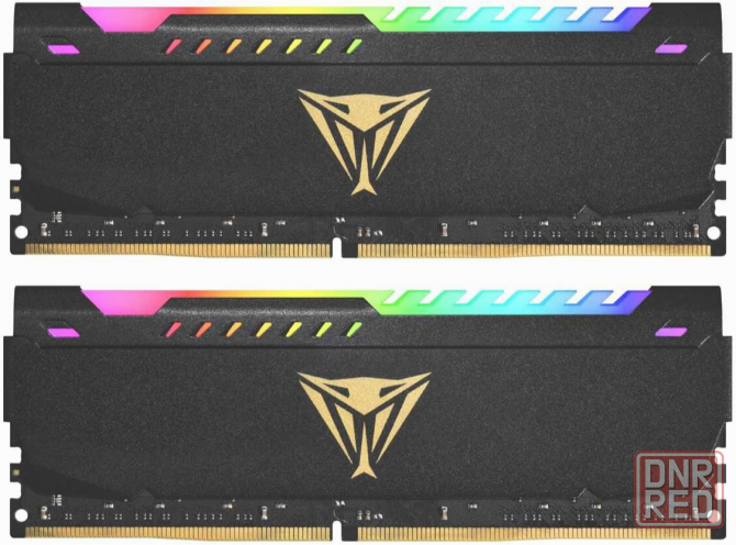 Оперативная память Ddr4 2x16gb 3200mhz Patriot Pvsr432g320c8k Viper Steel Rgb Rtl Gaming Pc4-25600 C Донецк - изображение 1
