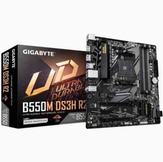 Материнская плата Gigabyte B550m Ds3h R2 (Am4, Matx) (арт-9156) Донецк