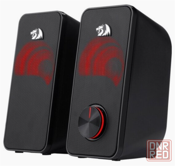 Колонки 2.0 Redragon Stentor черный (77600) (арт-6969) Макеевка - изображение 1