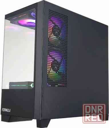 Корпус Matx Formula Crystal Z1m, Mini-Tower, без бп, черный [Cristal Z1m] (арт-8463) Донецк - изображение 4