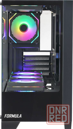 Корпус Matx Formula Crystal Z1m, Mini-Tower, без бп, черный [Cristal Z1m] (арт-8463) Донецк - изображение 3
