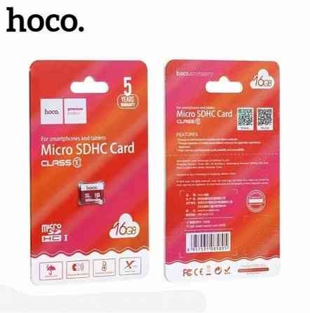 Карта памяти Micro Sdhc 16gb, Hoco Tf High Speed Memory Card Class 10 для телефона и планшета (арт-4 Макеевка