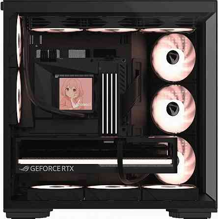 Корпус Formula Crystal Z7 черный без бп Atx 11x120mm 4x140mm (арт-8063) Донецк