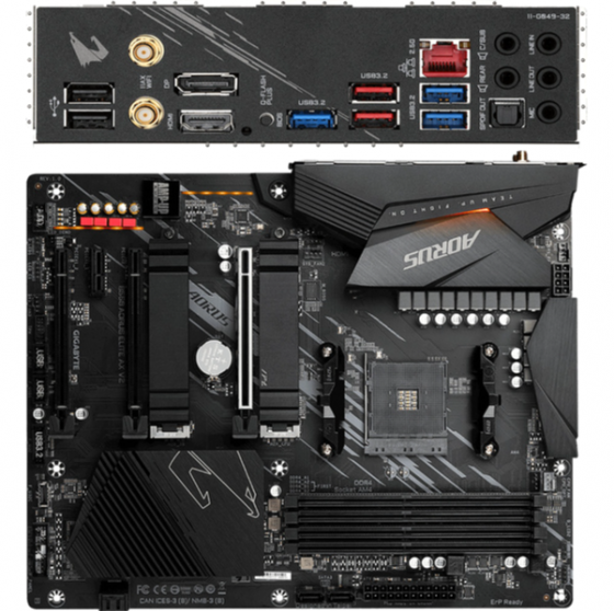 Материнская плата Gigabyte B550 Aorus Elite Ax V2 (B550 Aorus Elite Ax V2) (арт-8873) Донецк