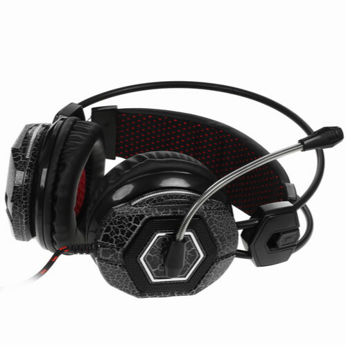 Наушники с микрофоном Oklick Hs-L500g Toxic черный (Hs-L500g) (арт-8325) Донецк