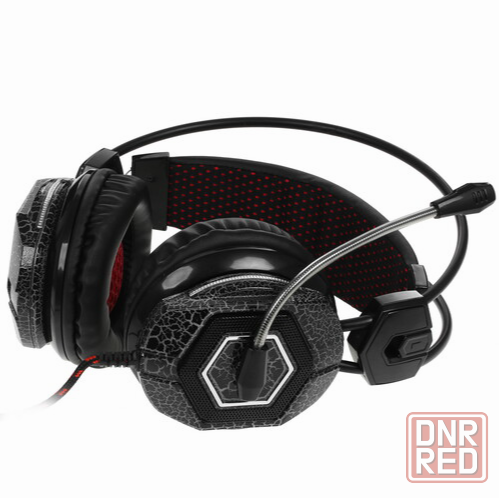 Наушники с микрофоном Oklick Hs-L500g Toxic черный (Hs-L500g) (арт-8325) Донецк - изображение 4