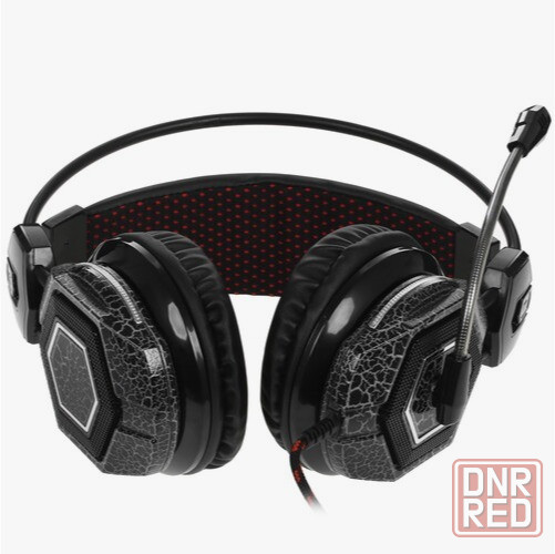 Наушники с микрофоном Oklick Hs-L500g Toxic черный (Hs-L500g) (арт-8325) Донецк - изображение 3