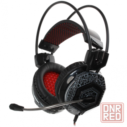 Наушники с микрофоном Oklick Hs-L500g Toxic черный (Hs-L500g) (арт-8325) Донецк - изображение 2