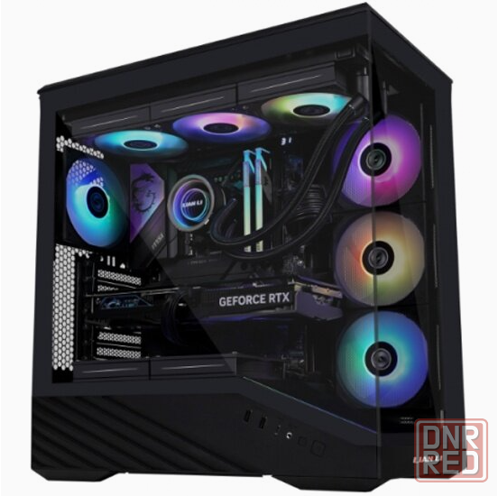 Корпус Lian Li V100 (G99.V100x.R1) / Black / Mid-Tower, Tg (арт-5501) Макеевка - изображение 4