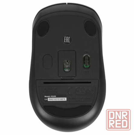 Мышь беспроводная A4tech Fstyler Fg10s [1204066] черный/оранжевый (арт-7731) Донецк - изображение 5