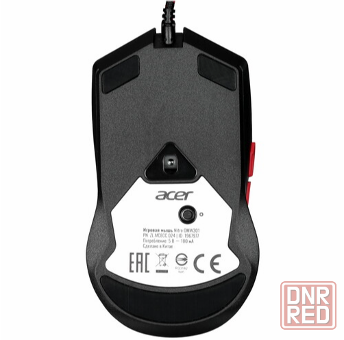 Мышь проводная Acer Nitro Omw301 [Zl.Mcecc.024] черный (арт-1142) Донецк - изображение 6