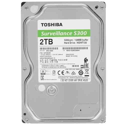 2 тб жесткий диск Toshiba S300 Surveillance [Hdwt720uzsva] (арт-9194) Макеевка