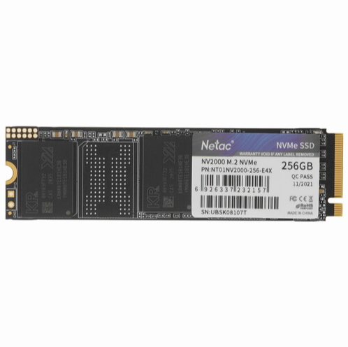 256 гб M.2 Nvme накопитель Netac Nv2000 [Nt01nv2000-256-E4x] (арт-9430) Макеевка