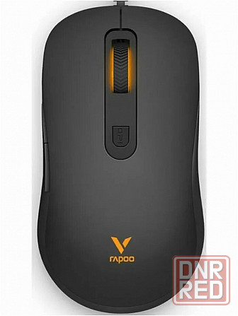 Мышь компьютерная Rapoo V16rgb проводная 6 кнопок, Rgb, черный (арт-9431) Донецк - изображение 4