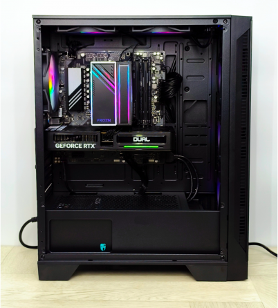 Игровой компьютер Byte-Quantumblade| Amd Ryzen 5 8400f (6ядер/12потоков) | 700w | Ssd M.2 Nvme 1tb | Донецк