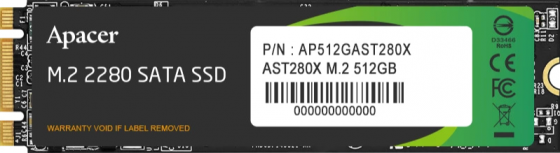 Твердотельный накопитель Ssd 512gb Apacer Ast280x (Ap512gast280x-1) (арт-4051) Донецк