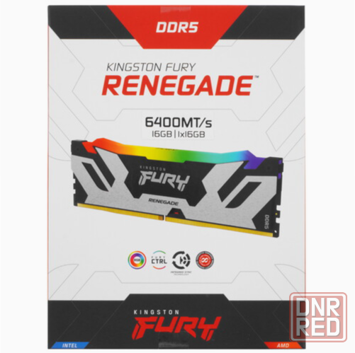 Оперативная память Ddr5 Kingston Fury Renegade Silver Rgb [Kf564c32rsa-16] 16 гб, 6000mhz (арт-1379) Макеевка - изображение 4