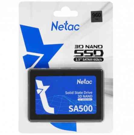 Твердотельный накопитель Ssd 960 гб 2.5" Sata Netac Sa500 [Nt01sa500-960-S3x] (арт-4715) Донецк