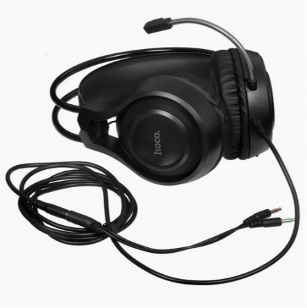 Проводные наушники Hoco W106 Tiger черный 2023 (арт-8943) Донецк