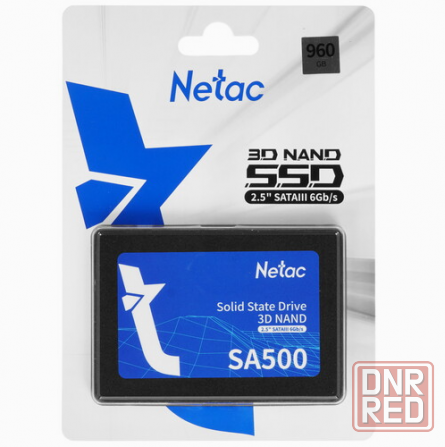 Твердотельный накопитель Ssd 960 гб 2.5" Sata Netac Sa500 [Nt01sa500-960-S3x] (арт-1767) Макеевка - изображение 1