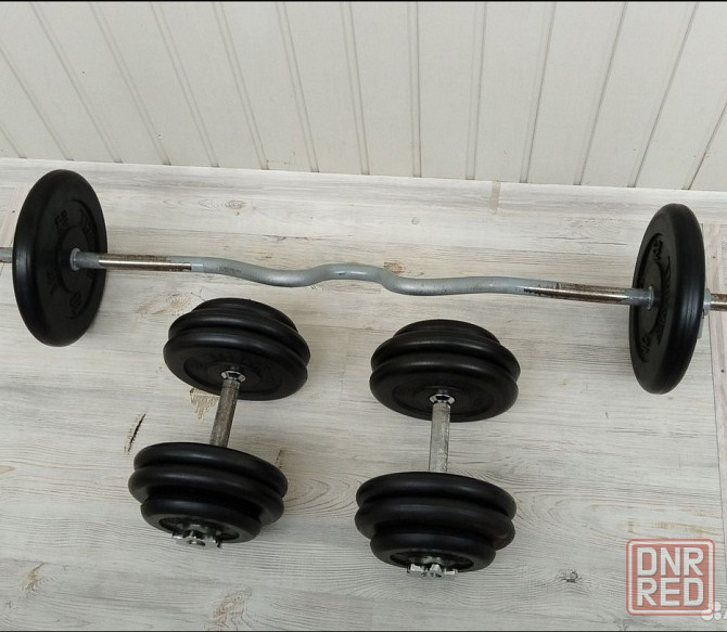 Штанга гантели блины Донецк - изображение 1
