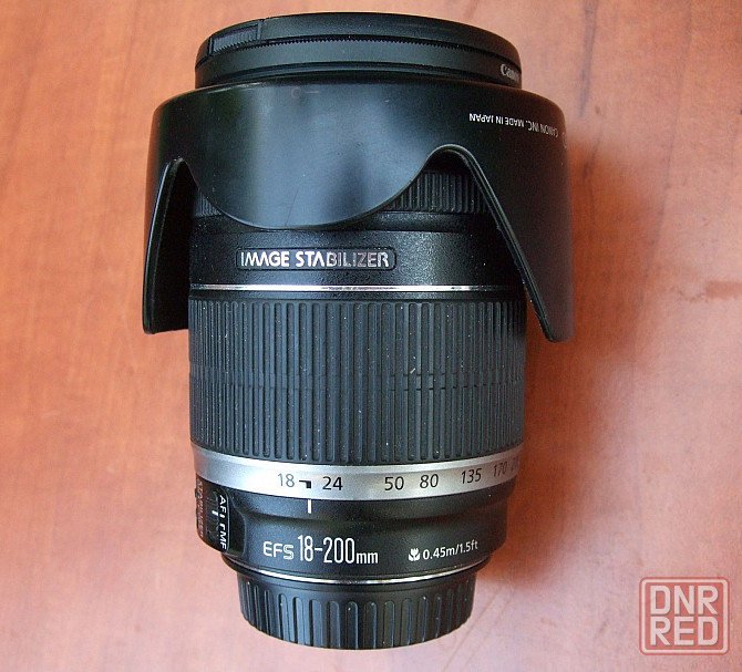 Объектив Canon EF-S 18-200mm Донецк - изображение 2