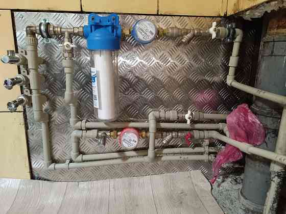 Монтаж систем водоснабжения, отопления и других инженерных систем под ключ в Донецке и Макеевке Донецк