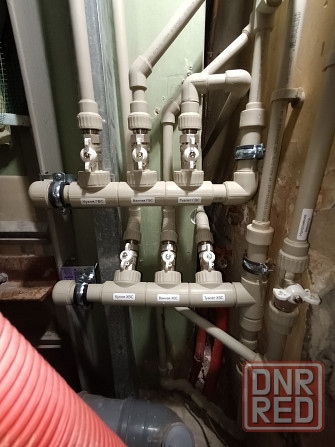 Монтаж систем водоснабжения, отопления и других инженерных систем под ключ в Донецке и Макеевке Донецк - изображение 1