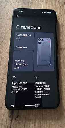 Nothing Phone (3a) lite, 8/128 , android 16 Торез