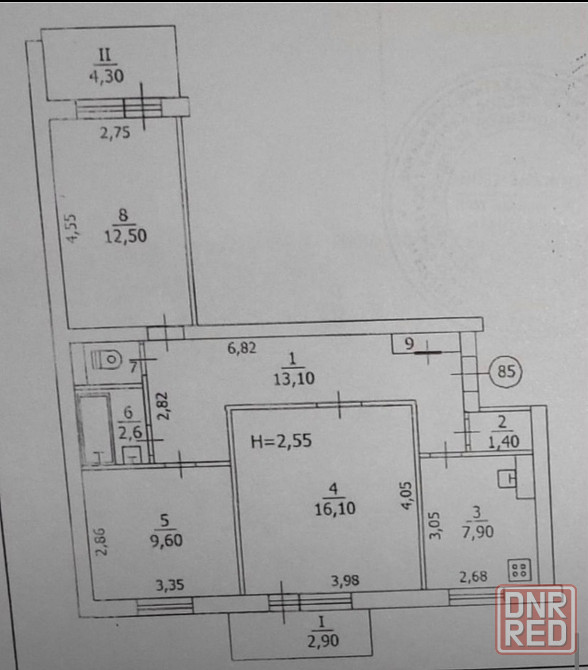 Продажа 3-х комнатной квартиры, Макеевка, Зелёный Макеевка - изображение 9
