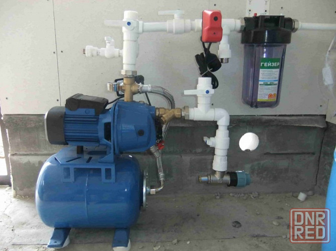 МОнтаж систем бесперебойного водоснабжения Донецк - изображение 1