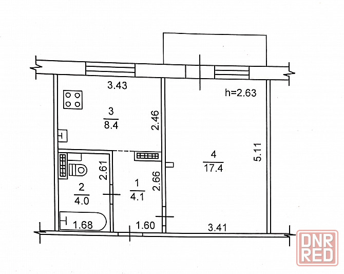Продам 1-комнатную квартиру. Донецк. Чешка. Донецк - изображение 11