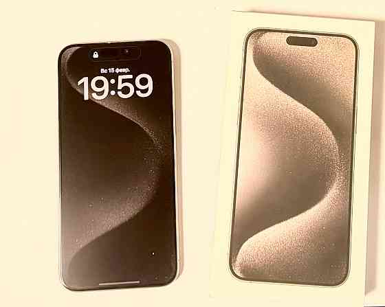 iPhone 15 Pro Max, Natural Titanium, 256GB Донецк