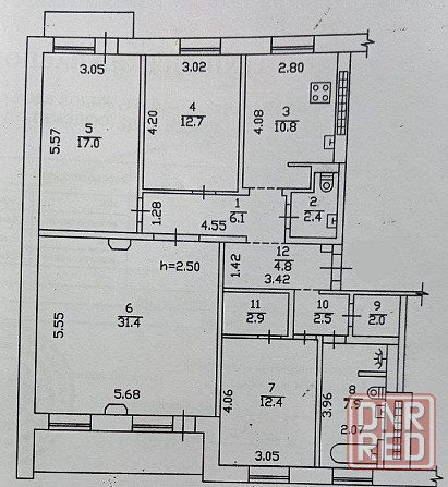 Продается 5ти ком квартира. Набережная! Донецк - изображение 9
