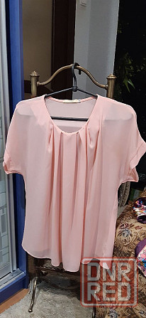 Продам женскую блузу с коротким рукавом Донецк - изображение 1