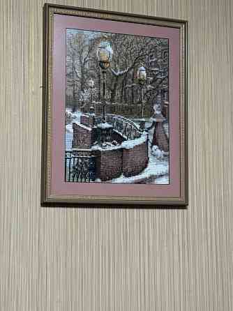 Продам картины вышивки,антибликовое стекло Донецк